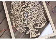 Large Family Tree Papercut