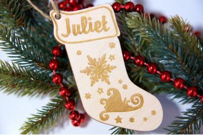 Christmas stocking decoration