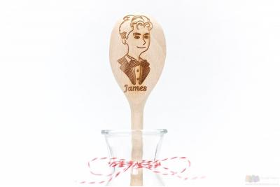 Personalised character spoon - Groom