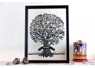 Cloud Family Tree Papercut