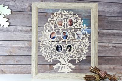 Family Tree Picture Frame 